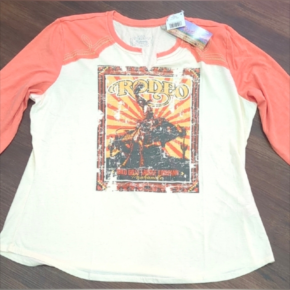 (NEW) Rodeo Graphic Baseball Tee - Picture 11 of 11